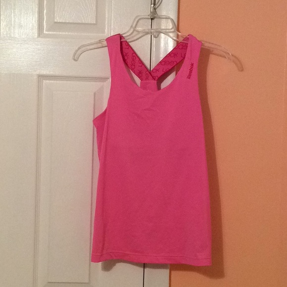 Reebok pink tank - Picture 1 of 2